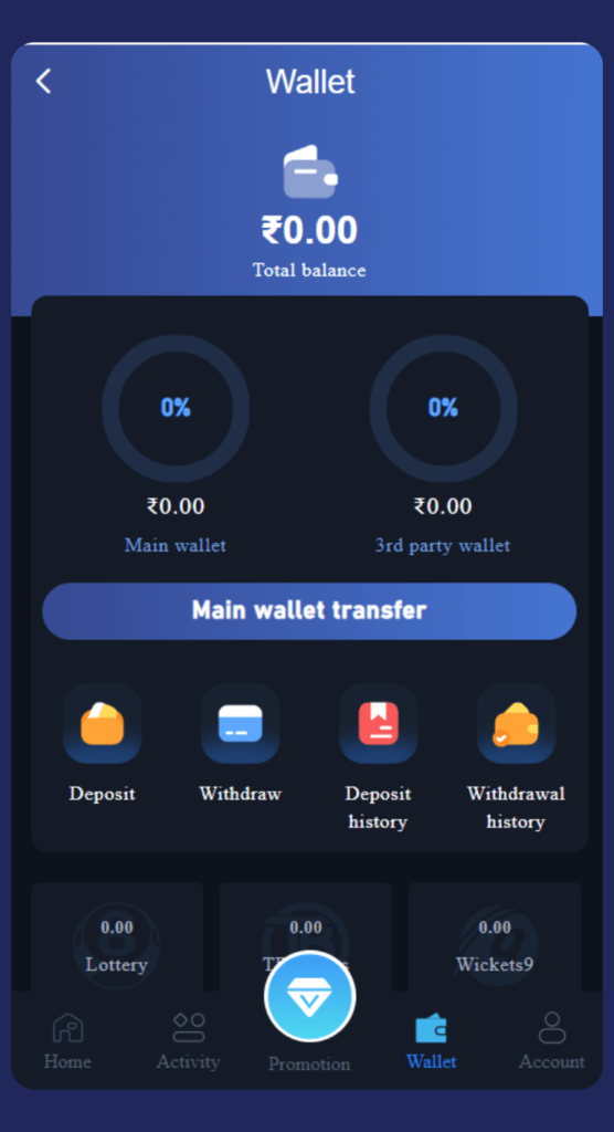 Bharatclub Wallet